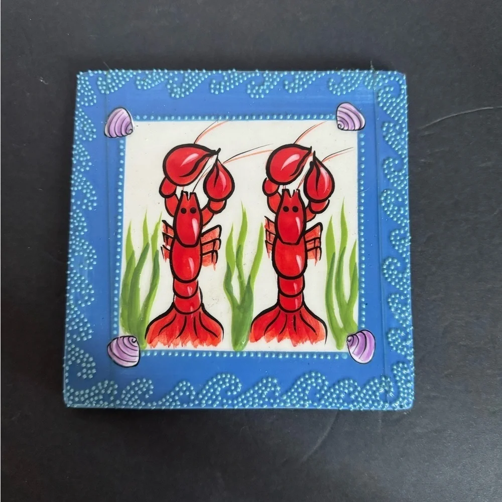 Cape Shore Lobster Kitchen Collection deco tile